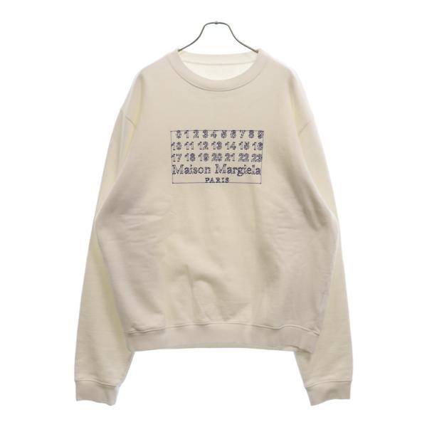 Maison Margiela（メゾンマルジェラ） 20SS カレンダーロゴ刺繍 クルー