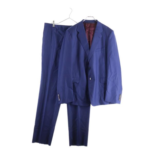 GUCCI（グッチ） ウール 2B シングル セットアップスーツ ネイビー