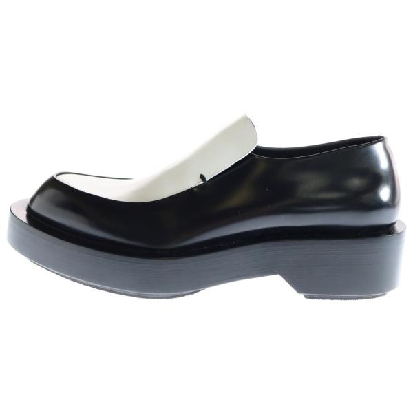 JIL SANDER（ジルサンダー） 24SS バイカラー レザーローファー