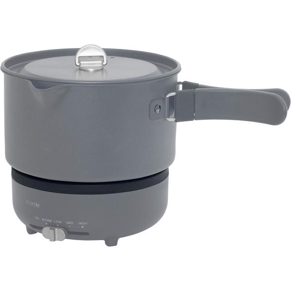 山善（YAMAZEN） クッキング ポット & プレート お料理 ケトル ひとり