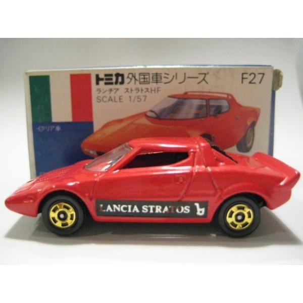 トミカ 外国車シリーズ F27 ランチア ストラトスHF（レッド） SCALE1