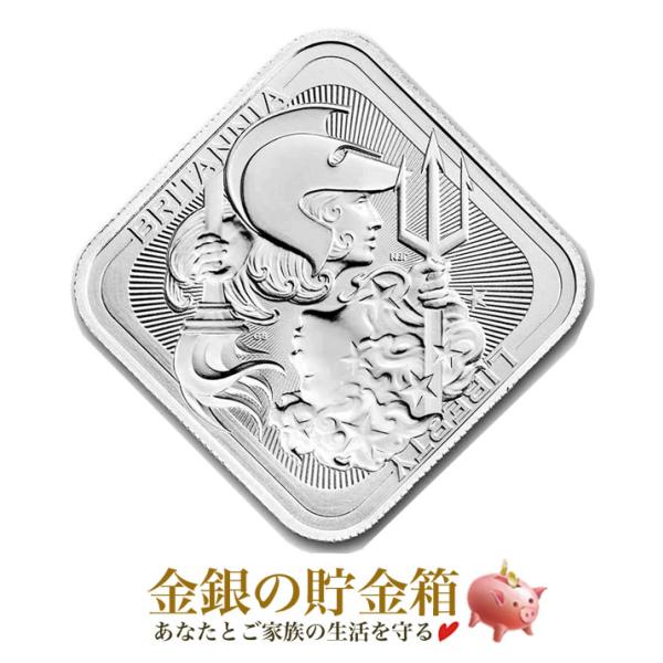 ブリタニア＆リバティ シルバーバー 1オンス イギリス王立造幣局発行