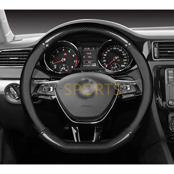 フォルクスワーゲン ハンドルカバー ステアリングカバー 五種類色選択