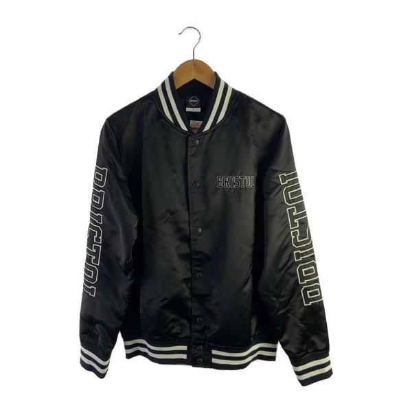 F.C.R.B.(F.C.Real Bristol)◇スタジャン/S/ポリエステル/BLK/FCRB