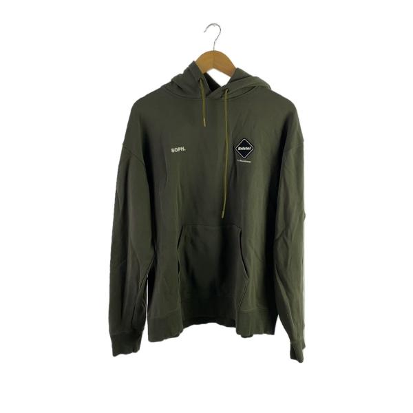 F.C.R.B.(F.C.Real Bristol)◇パーカー/L/コットン/KHK/FCRB-240078