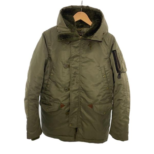 Schott◇フライトジャケット/N-3B/M63157/カーキ/38 : セカンド