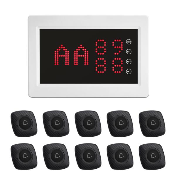 FLYDOG ワイヤレス呼び出しベル 飲食店 業務用スタッフ呼び出しベル