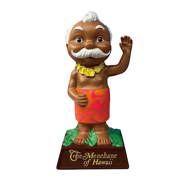 メネフネ人形 アメリカン ポリレジン スタチュー UNCLE ハワイドール