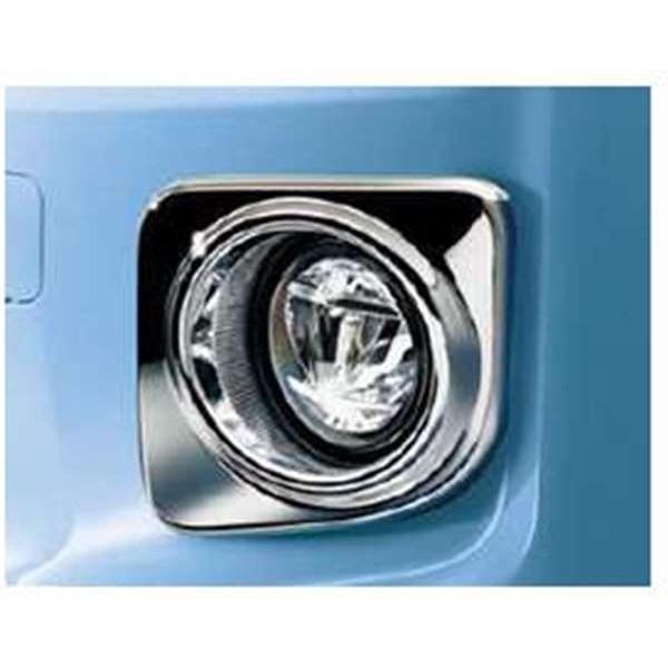 ムーヴ LEDフォグランプ(メッキ） ダイハツ純正部品 LA150S LA160S