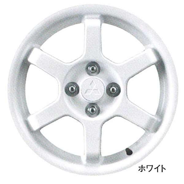 コルト アルミホイール（15インチ6本スポーク）ホワイト 三菱純正部品