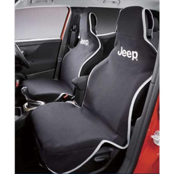 レネゲード ウェットガードフロントシートカバー ブラック ※フロント1