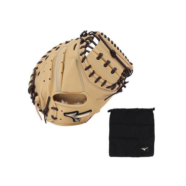 MIZUNO（ミズノ） （キッズ）少年軟式用グラブ 捕手用 野球グローブ
