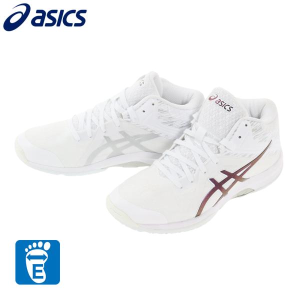 ASICS（アシックス） 爆買 （レディース）バスケ シューズ バッシュ 白