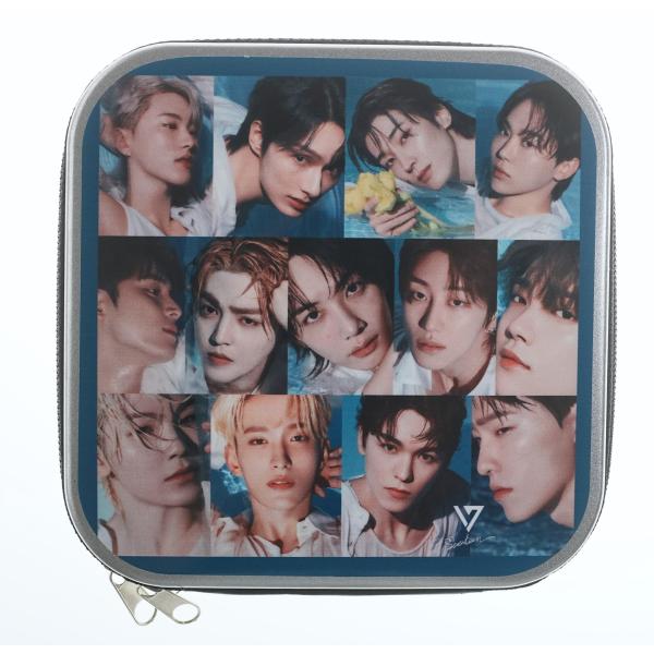 seventeen セブンティーン グッズ CDケース/DVDケース (20枚収納 可能