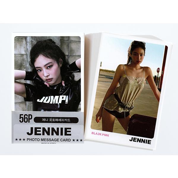 BLACKPINK ジェニー グッズ フォトメッセージカード 56枚 トレカ ミニ