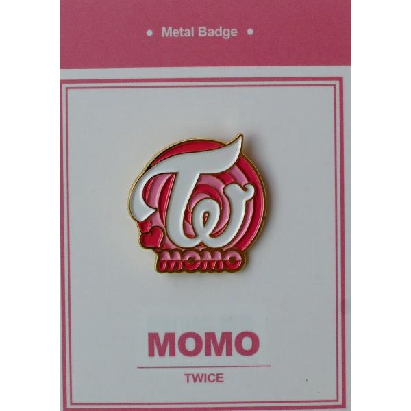 TWICE トゥワイス MOMO モモ グッズ ピンバッジ ピンバッチ メタル