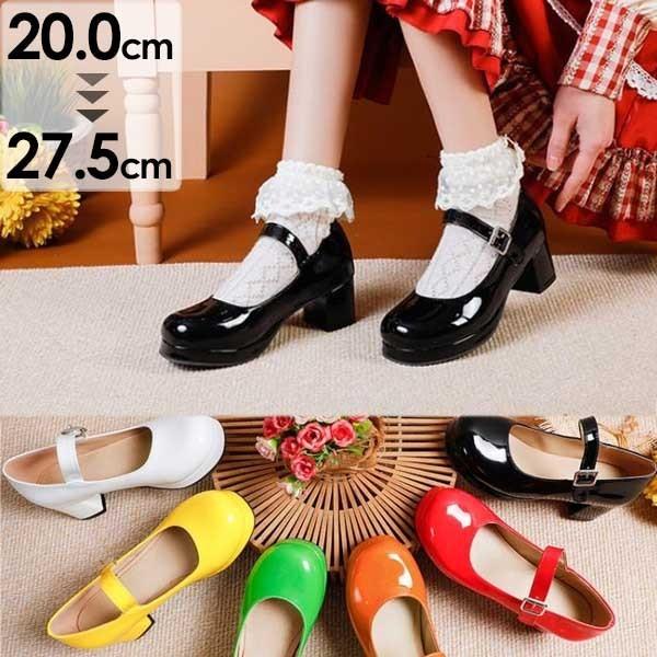 ポイント5倍】大人気 ロリータ靴 パンプス メイド靴 可愛い しゃれ