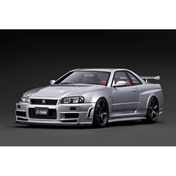 イグニッションモデル 1/18 ニッサン ニスモ R34 GT-R Z-tune シルバー