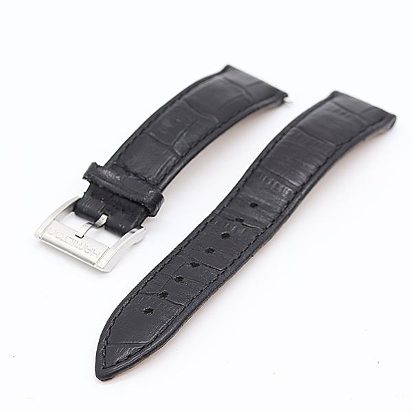 ハミルトン 純正ベルト レザー ブラックカラー 20mm メンズ腕時計用