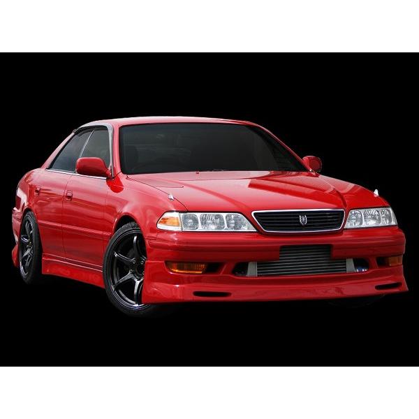 マークII JZX100 サイドステップ 前期 後期 エアロ FRP 未塗装 社外品