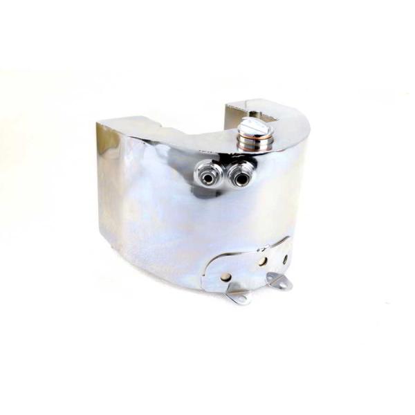 互換品】 40-0620 レプリカ オイル タンク クローム、滑らかなトップ