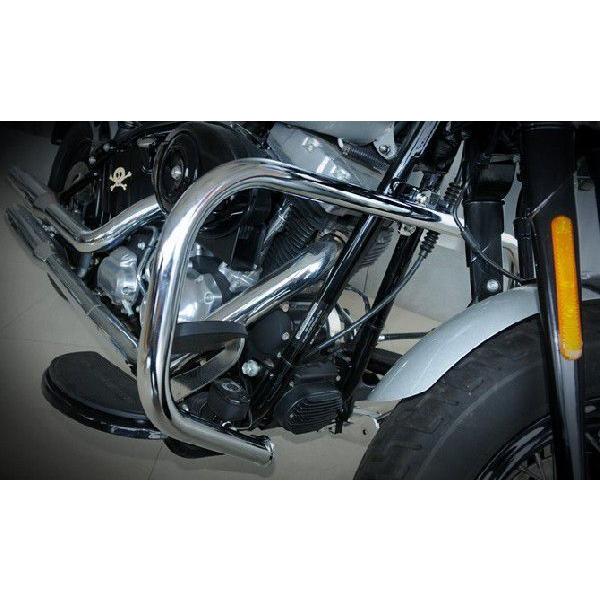 DIMOTIVエンジンガード クロムメッキ SOFTAIL TANDARD ハーレー