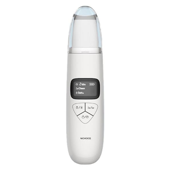NiCHOICE ウォーターピーリング美顔器 NBT-921 白 音波振動 角質除去