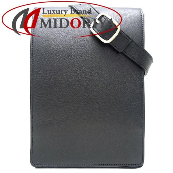 dunhill（ダンヒル） ショルダーバッグ 斜め掛け レザー 黒 ブラック