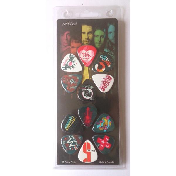 Perri's マルーン5 ピック MAROON 5 12枚セット LP-12-MAR1N