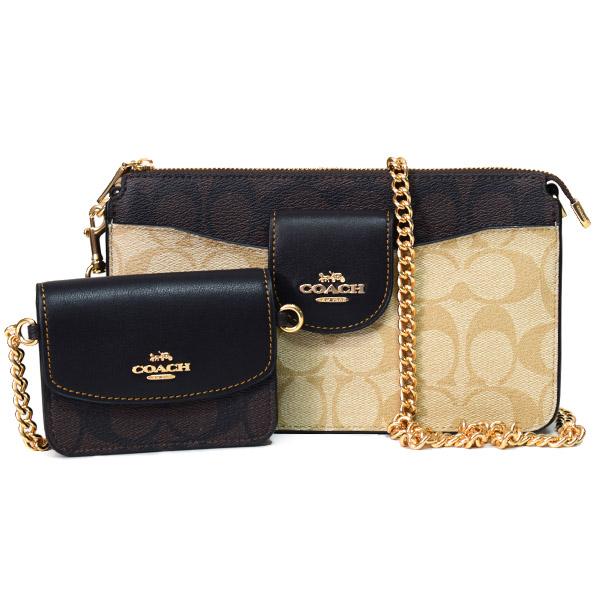 COACH（コーチ） バッグ クロスグレインレザー クロスボディ 2way