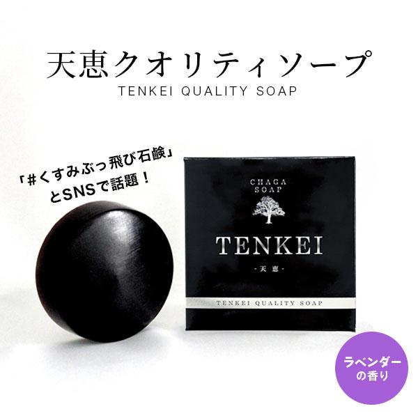 天恵クオリティソープ 80g 無添加 化粧石鹸 100%植物由来 : プラスケア