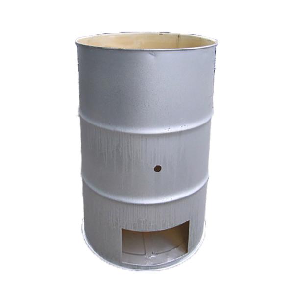 塗装有 シルバー ドラム缶焼却炉 オープンドラム 200L 焼却炉 (部品