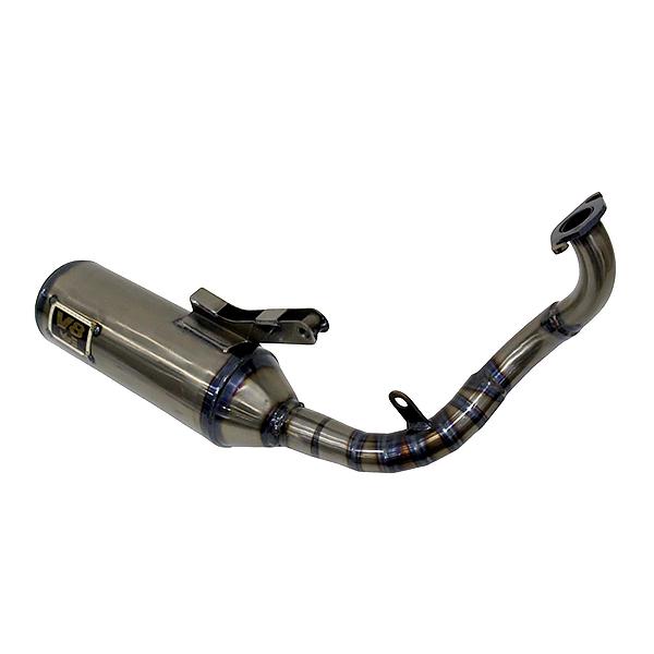 横型 ディオ V8 チャンバー マフラー ホンダ ライブディオ J ST SR ZX