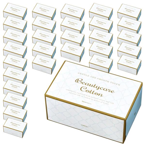 CYCLE PLUS ナリス化粧品 ビューティーケアコットン 1箱80枚入り x 30