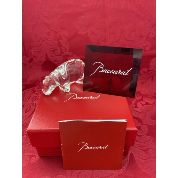 バカラ（Baccarat） 置物 かば クリスタル フィギュリン