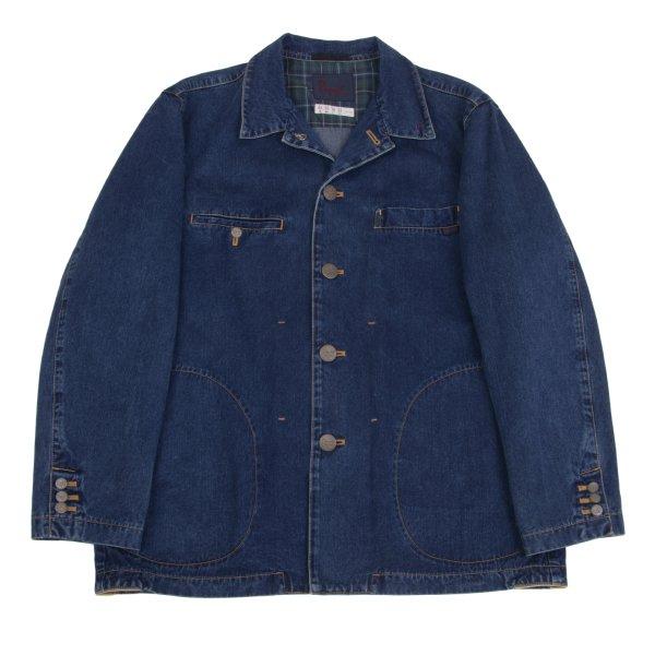 PAPAS（パパス） デニムカバーオール インディゴブルー46S 【メンズ