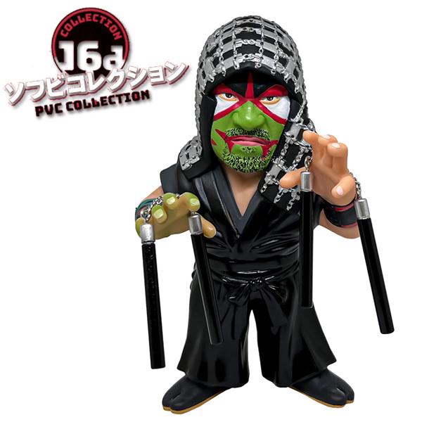 爆買 16dソフビコレクション ザ・グレート・カブキ[毒霧緑ペイントVer