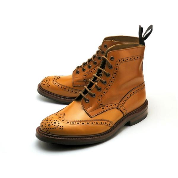 Tricker's（トリッカーズ） カントリーブーツ ストウ ウィングチップ
