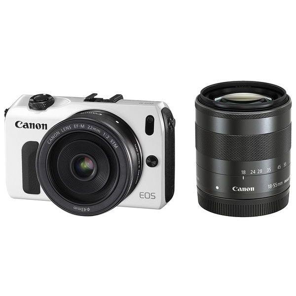 キヤノン（Canon） 中古 1年保証 美品 Canon EOS M 18-55mm IS STM +
