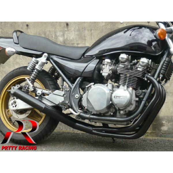 PRETTYRACING SPIDER KAWASAKI ゼファー750 ショート管 70π マフラー