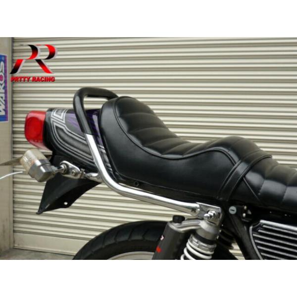 SUZUKI GS400 PRETTY製 新品 極太ゴム巻きタンデムバー : PRETTYRACING