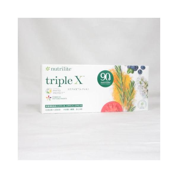 Amway（アムウェイ） (新パッケージ) トリプルX レフィル 3種類 各124