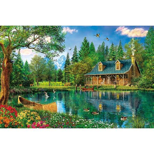 アップルワン（APPLEONE） ジグソーパズル 300ピース クリスタルレイク