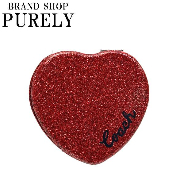 COACH（コーチ） 国内発送 手鏡 レディース 小物 グリッター ハート