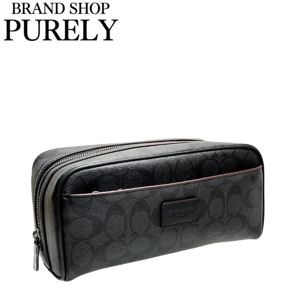 COACH（コーチ） 国内発送 ポーチ メンズ セカンドバッグ シグネチャー
