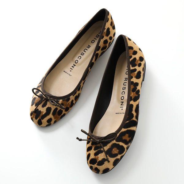 FABIO RUSCONI（ファビオルスコーニ） バレエシューズ F-1100 PONY