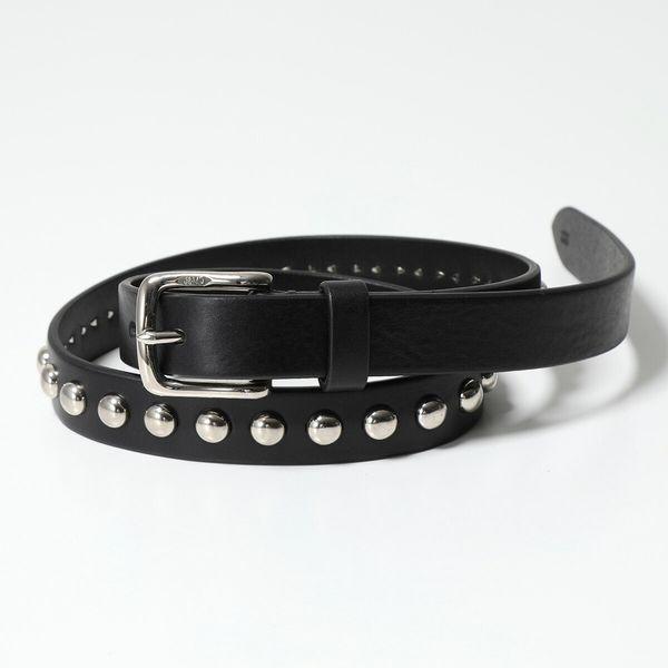 J&M Davidson（J＆Mデヴィッドソン） ベルト DOME RIVETS NARROW BELT
