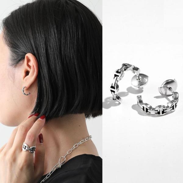 HOORSENBUHS ホーセンブース ピアス MICRO CRESCENT HB074 レディース