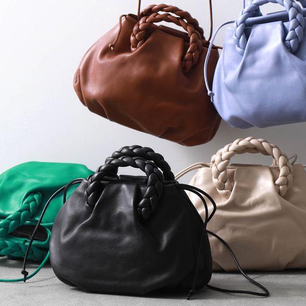 HEREU（ヘリュー） ショルダーバッグ BOMBON レディース ラムレザー