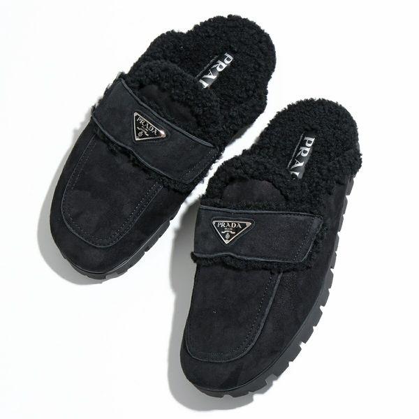 PRADA（プラダ） ミュールサンダル 2S2956 1A6 メンズ シアリング サボ